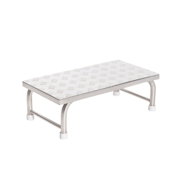 MSF203 Single Foot Stool Aluminium Top